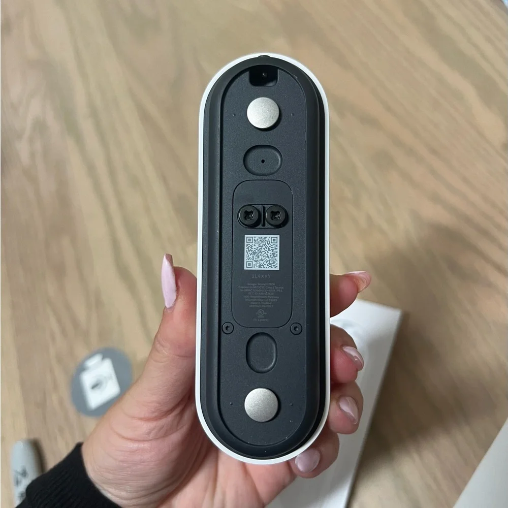 NEW Google Nest Doorbell - (Wired, 2nd Gen) - Wired Video Doorbell Camera - Snow